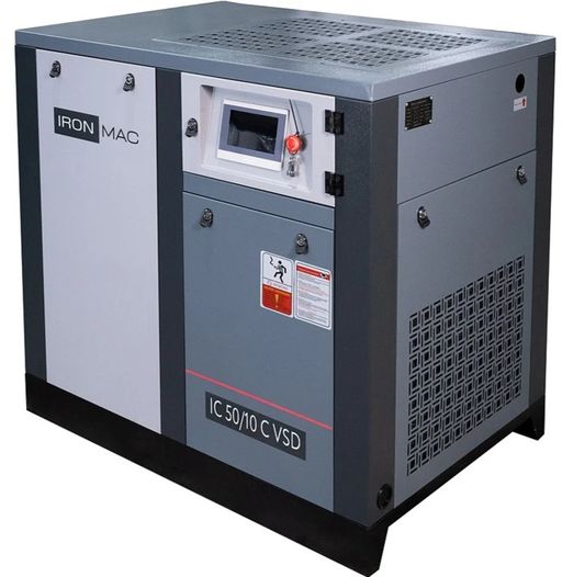 Винтовой компрессор с частотным преобразователем  ZONCN на постоянных магнитах Ironmac C VSD
